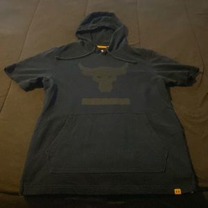 Under Armour short sleeve hoodie